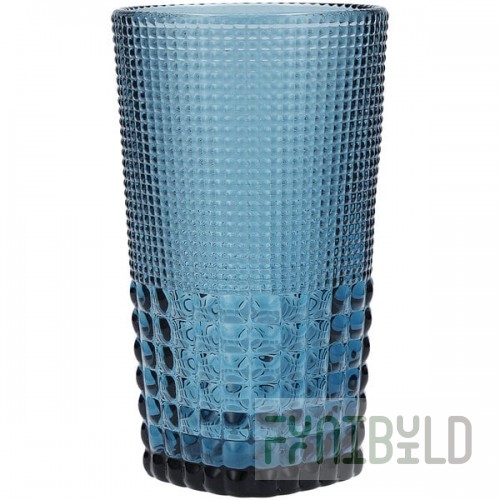 Zwiesel Fortessa Malcolm 15 oz. Cornflower Blue Beverage Glass - 24/Case