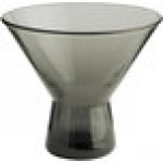 Acopa Pangea 8.5 oz. Gray Martini Glass - 12/Case Acopa Pangea 8.5 oz. Gray Martini Glass - 12/Case