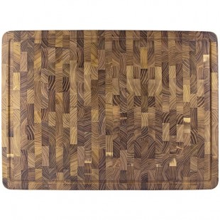 Pinnacolo PPO-6-41 Teak End Grain Chef Select Cutting Board 18
