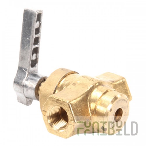 Town 226102F 3/8F X 3/8F Npt Brass Gas Valve W/Town H