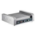 Carnival King HDRG30 30 Hot Dog Roller Grill with 11 Rollers - 120V, 1430W Carnival King HDRG30 30 Hot Dog Roller Grill with 11 Rollers - 120V, 1430W