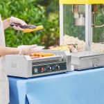 Carnival King HDRG30 30 Hot Dog Roller Grill with 11 Rollers - 120V, 1430W Carnival King HDRG30 30 Hot Dog Roller Grill with 11 Rollers - 120V, 1430W
