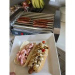 Carnival King HDRG30 30 Hot Dog Roller Grill with 11 Rollers - 120V, 1430W Carnival King HDRG30 30 Hot Dog Roller Grill with 11 Rollers - 120V, 1430W