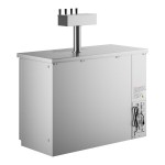 Avantco UDD-48-HC-S Four Tap Shallow Depth Kegerator Beer Dispenser - Stainless Steel, (2) 1/2 Keg Capacity Avantco UDD-48-HC-S Four Tap Shallow Depth Kegerator Beer Dispenser - Stainless Steel, (2) 1/2 Keg Capacity