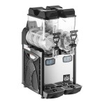 Carnival King Double 2.6 Gallon Pourover Granita / Slushy / Frozen Beverage Machine - 120V
