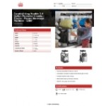 Carnival King Double 2.6 Gallon Pourover Granita / Slushy / Frozen Beverage Machine - 120V