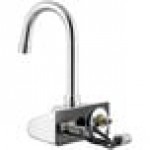 Waterloo Wall-Mount Hands-Free Sensor Faucet with 4 3/8 Waterloo Wall-Mount Hands-Free Sensor Faucet with 4 3/8