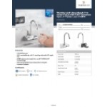 Waterloo Wall-Mount Hands-Free Sensor Faucet with 4 3/8 Waterloo Wall-Mount Hands-Free Sensor Faucet with 4 3/8