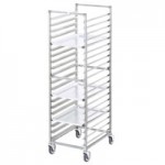 Channel 412S 15 Pan Side Load Stainless Steel Bun / Sheet Pan Rack - Assembled