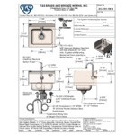T&S ChekPoint EC-3101-1W-S 17 3/8 T&S ChekPoint EC-3101-1W-S 17 3/8