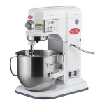 Avantco MIX8WH White 8 Qt. Bowl Lift Countertop Mixer with Standard Accessories - 120V, 4/5 hp Avantco MIX8WH White 8 Qt. Bowl Lift Countertop Mixer with Standard Accessories - 120V, 4/5 hp
