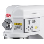 Avantco MIX8WH White 8 Qt. Bowl Lift Countertop Mixer with Standard Accessories - 120V, 4/5 hp Avantco MIX8WH White 8 Qt. Bowl Lift Countertop Mixer with Standard Accessories - 120V, 4/5 hp