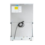 Scotsman HID525AX-1A Meridian® Air-Cooled Countertop Nugget Ice Machine and Water Dispenser with Hands-Free Dispensing - 25 lb. Bin Capacity