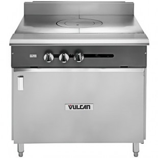 Vulcan V1FT36B-LP V Series Liquid Propane Heavy-Duty Range with 36