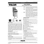 Vulcan 2VK45AF-2 PowerFry5 Liquid Propane 90-100 lb. 2 Unit Floor Fryer System with Solid State Analog Controls and KleenScreen Filtration - 140,000 BTU Vulcan 2VK45AF-2 PowerFry5 Liquid Propane 90-100 lb. 2 Unit Floor Fryer System with Solid State Analog Controls and KleenScreen Filtration - 140,000 BTU