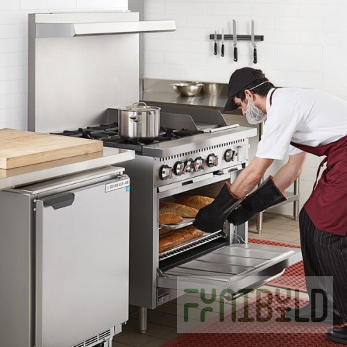 Cooking Performance Group S36-G12-N Natural Gas 4 Burner 36