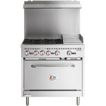 Cooking Performance Group S36-G12-N Natural Gas 4 Burner 36 Cooking Performance Group S36-G12-N Natural Gas 4 Burner 36