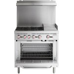 Cooking Performance Group S36-G12-N Natural Gas 4 Burner 36 Cooking Performance Group S36-G12-N Natural Gas 4 Burner 36