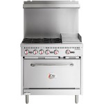 Cooking Performance Group S36-G12-N Natural Gas 4 Burner 36 Cooking Performance Group S36-G12-N Natural Gas 4 Burner 36