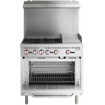 Cooking Performance Group S36-G12-N Natural Gas 4 Burner 36 Cooking Performance Group S36-G12-N Natural Gas 4 Burner 36