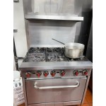 Cooking Performance Group S36-G12-N Natural Gas 4 Burner 36 Cooking Performance Group S36-G12-N Natural Gas 4 Burner 36