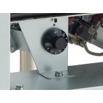 MainStreet Equipment Natural Gas 50 lb. Stainless Steel Floor Fryer - 120,000 BTU