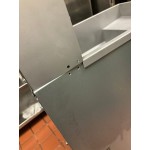 MainStreet Equipment Natural Gas 50 lb. Stainless Steel Floor Fryer - 120,000 BTU
