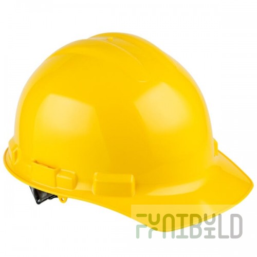 Cordova Duo Safety Yellow Cap Style Hard Hat with 4-Point Ratchet Suspension