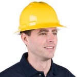 Cordova Duo Safety Yellow Cap Style Hard Hat with 4-Point Ratchet Suspension