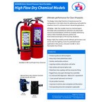 Badger 21006161 20 lb. Purple K Extra High Flow Fire Extinguisher - UL Rating 60B:C