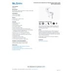 Sloan 8029.8016 ADA Elongated Floor-Mounted Toilet with Pressure-Assisted Tank - 1.0 GPF