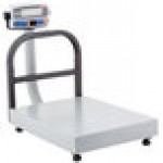 Tor Rey EQB-50/100 100 lb. Digital Receiving Bench Scale with Tower Display, Legal for Trade