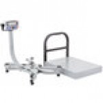 Tor Rey EQB-50/100 100 lb. Digital Receiving Bench Scale with Tower Display, Legal for Trade