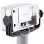 Tor Rey EQB-50/100 100 lb. Digital Receiving Bench Scale with Tower Display, Legal for Trade