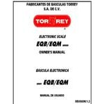Tor Rey EQB-50/100 100 lb. Digital Receiving Bench Scale with Tower Display, Legal for Trade