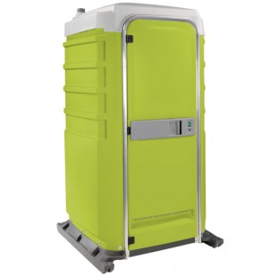 PolyJohn FS3-1004 Fleet Lime Green Premium Portable Restroom - Assembled PolyJohn FS3-1004 Fleet Lime Green Premium Portable Restroom - Assembled