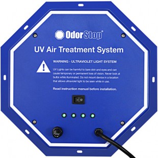 OdorStop OS3612PRO 36 Watt UV Air Purifier with Airflow Sensor and 12