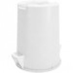 Carlisle 84103202 Bronco 32 Gallon White Round Trash Can Carlisle 84103202 Bronco 32 Gallon White Round Trash Can