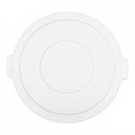 Carlisle 84103202 Bronco 32 Gallon White Round Trash Can Carlisle 84103202 Bronco 32 Gallon White Round Trash Can