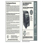 Sandia 80-3100-H Sniper Dual 3-Stage Heated Carpet Extractor - Machine Only - 12 Gallon, 100 PSI