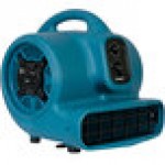 XPOWER P-450AT Freshen Aire Blue 3-Speed Compact Scented Air Mover with GFCI Power Outlets and Timer - 1/3 hp XPOWER P-450AT Freshen Aire Blue 3-Speed Compact Scented Air Mover with GFCI Power Outlets and Timer - 1/3 hp
