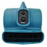 XPOWER P-450AT Freshen Aire Blue 3-Speed Compact Scented Air Mover with GFCI Power Outlets and Timer - 1/3 hp XPOWER P-450AT Freshen Aire Blue 3-Speed Compact Scented Air Mover with GFCI Power Outlets and Timer - 1/3 hp
