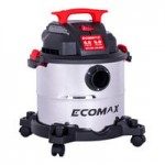 Ecomax EM18156 10 Gallon 5 1/2 Peak hp Stainless Steel Wet / Dry Vacuum with Tool Kit - 120V, 1 Phase