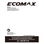 Ecomax EM18156 10 Gallon 5 1/2 Peak hp Stainless Steel Wet / Dry Vacuum with Tool Kit - 120V, 1 Phase