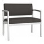 Lesro Lenox Steel Patriot Plus Charcoal Vinyl Bariatric Guest Arm Chair Lesro Lenox Steel Patriot Plus Charcoal Vinyl Bariatric Guest Arm Chair