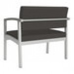 Lesro Lenox Steel Patriot Plus Charcoal Vinyl Bariatric Guest Arm Chair Lesro Lenox Steel Patriot Plus Charcoal Vinyl Bariatric Guest Arm Chair