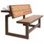 Lifetime 60054 Light Brown Convertible Bench / Table