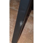 Lancaster Table & Seating Black Finish Ladder Back Chair with 2 1/2