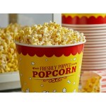 Carnival King 170 oz. Popcorn Bucket - 25/Pack Carnival King 170 oz. Popcorn Bucket - 25/Pack