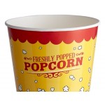 Carnival King 170 oz. Popcorn Bucket - 25/Pack Carnival King 170 oz. Popcorn Bucket - 25/Pack